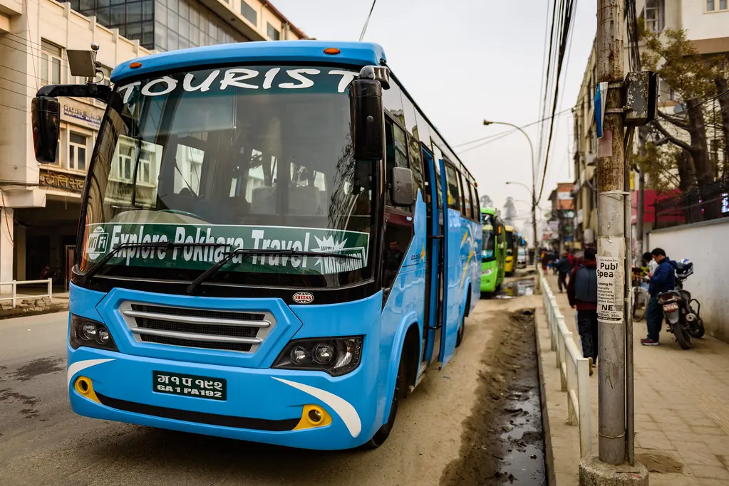 Kathmandu to Pokhara Bus